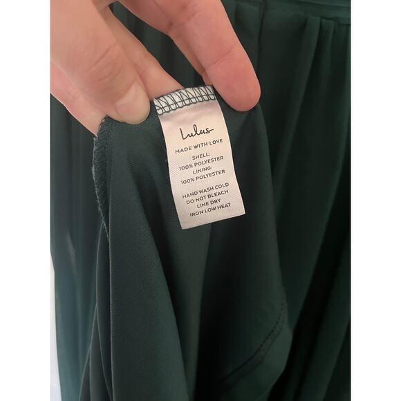 Lulus Vivid Imagination Emerald Green Cutout Maxi
Dress - Picture 12 of 12